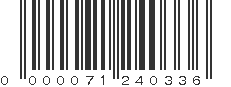 EAN 71240336