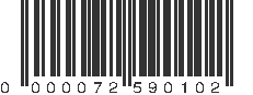 EAN 72590102