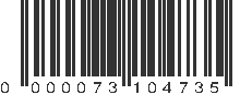 EAN 73104735