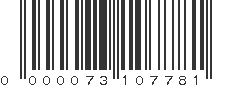 EAN 73107781