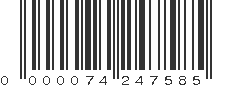 EAN 74247585