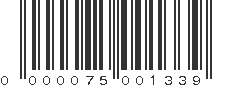 EAN 75001339