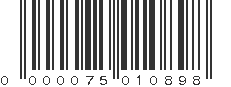 EAN 75010898