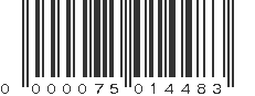 EAN 75014483