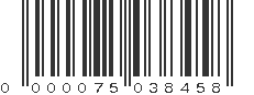 EAN 75038458