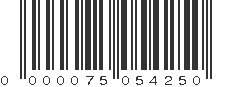 EAN 75054250