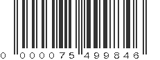 EAN 75499846