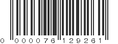 EAN 76129261