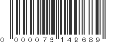 EAN 76149689