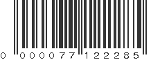 EAN 77122285