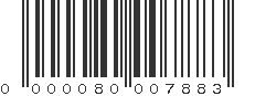 EAN 80007883