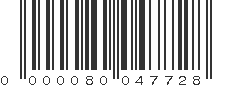 EAN 80047728