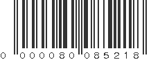 EAN 80085218