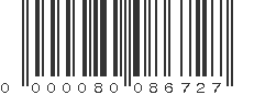 EAN 80086727