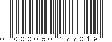 EAN 80177319