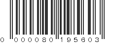 EAN 80195603