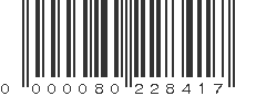 EAN 80228417