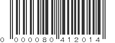 EAN 80412014
