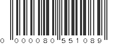 EAN 80551089