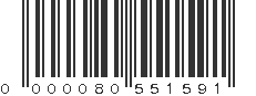 EAN 80551591