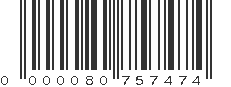 EAN 80757474