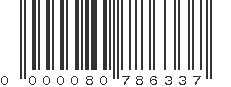 EAN 80786337