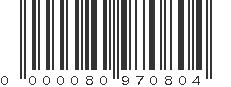 EAN 80970804