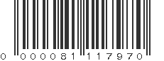 EAN 81117970