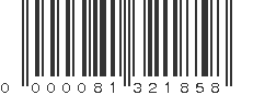 EAN 81321858