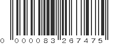 EAN 83267475