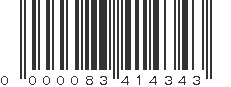 EAN 83414343