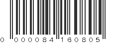 EAN 84160805