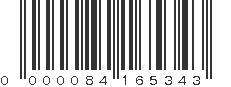 EAN 84165343