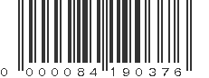 EAN 84190376