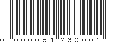 EAN 84263001