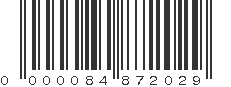 EAN 84872029