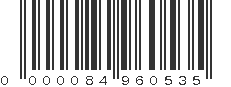 EAN 84960535