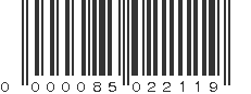 EAN 85022119