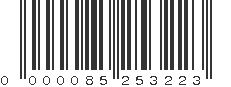 EAN 85253223