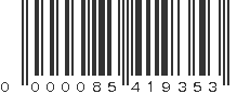 EAN 85419353