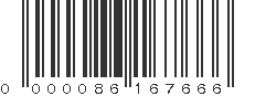 EAN 86167666