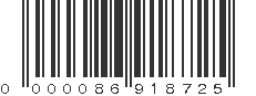 EAN 86918725