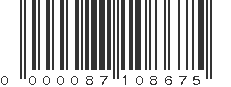 EAN 87108675