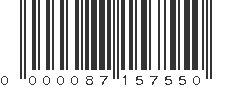 EAN 87157550