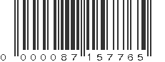 EAN 87157765