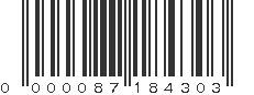 EAN 87184303