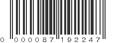 EAN 87192247
