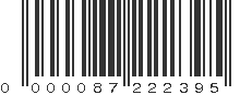 EAN 87222395