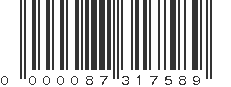 EAN 87317589