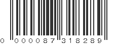 EAN 87318289